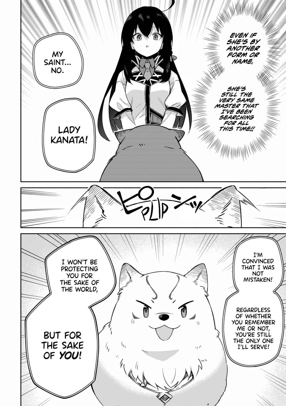 Page 24 Chapter 10 Seijo-sama? Iie, Toorisugari no Mamonotsukai Desu!: Zettai Muteki no Seijo wa Mofumofu to Tabi wo Suru