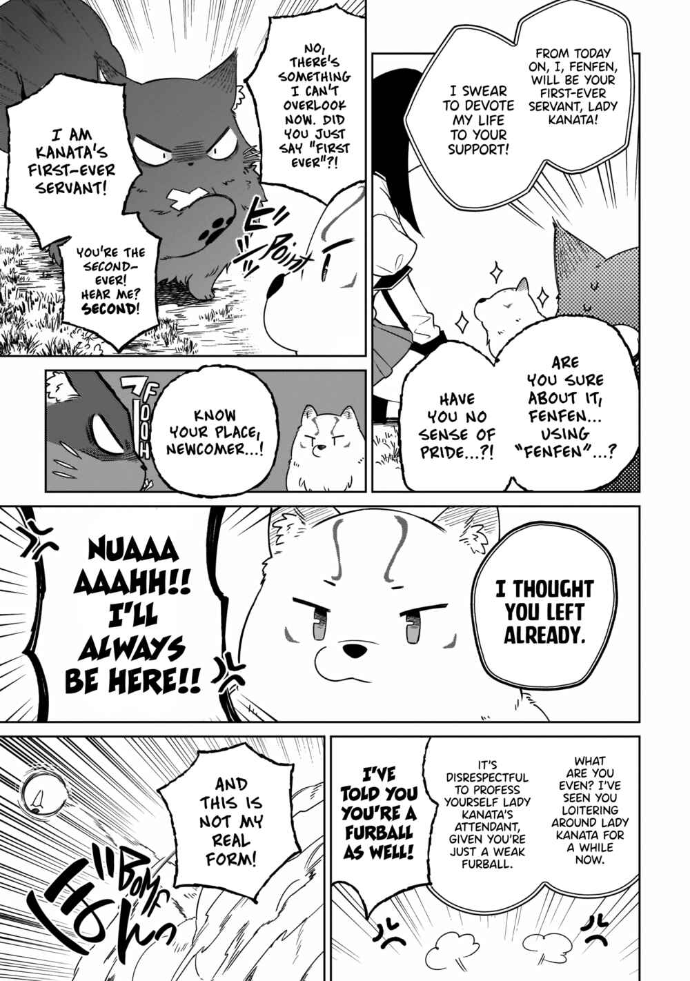 Page 27 Chapter 10 Seijo-sama? Iie, Toorisugari no Mamonotsukai Desu!: Zettai Muteki no Seijo wa Mofumofu to Tabi wo Suru