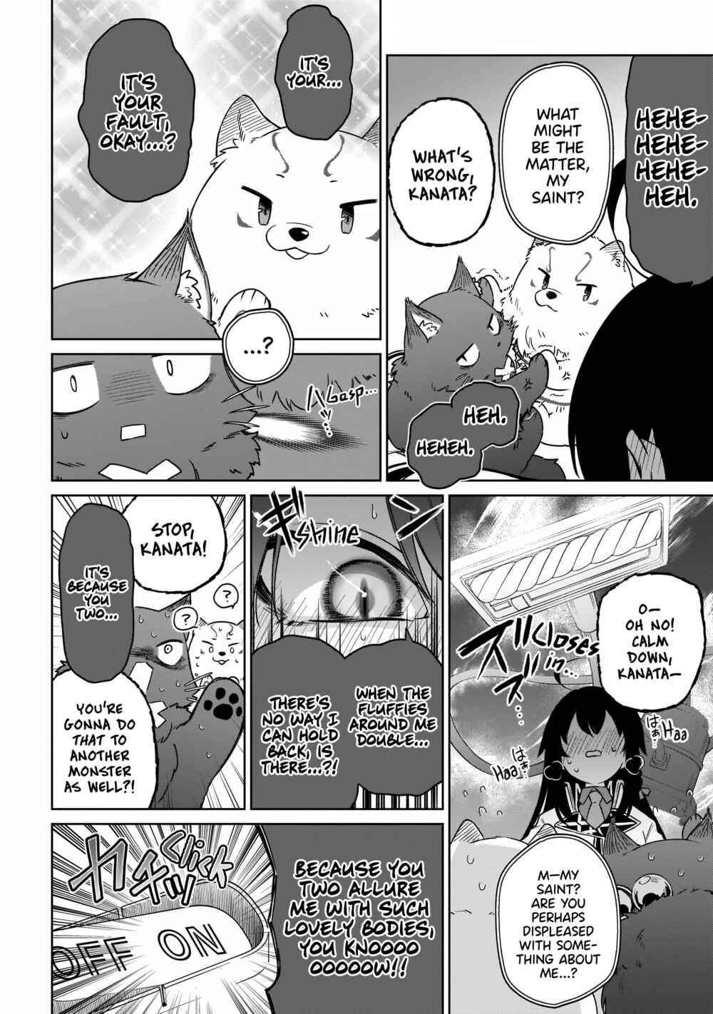 Page 6 Chapter 10 Seijo-sama? Iie, Toorisugari no Mamonotsukai Desu!: Zettai Muteki no Seijo wa Mofumofu to Tabi wo Suru