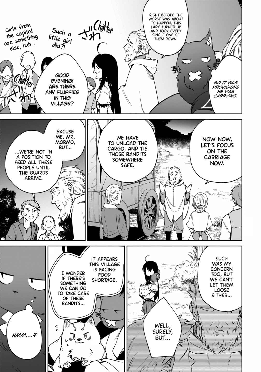 Page 28 Chapter 11 Seijo-sama? Iie, Toorisugari no Mamonotsukai Desu!: Zettai Muteki no Seijo wa Mofumofu to Tabi wo Suru