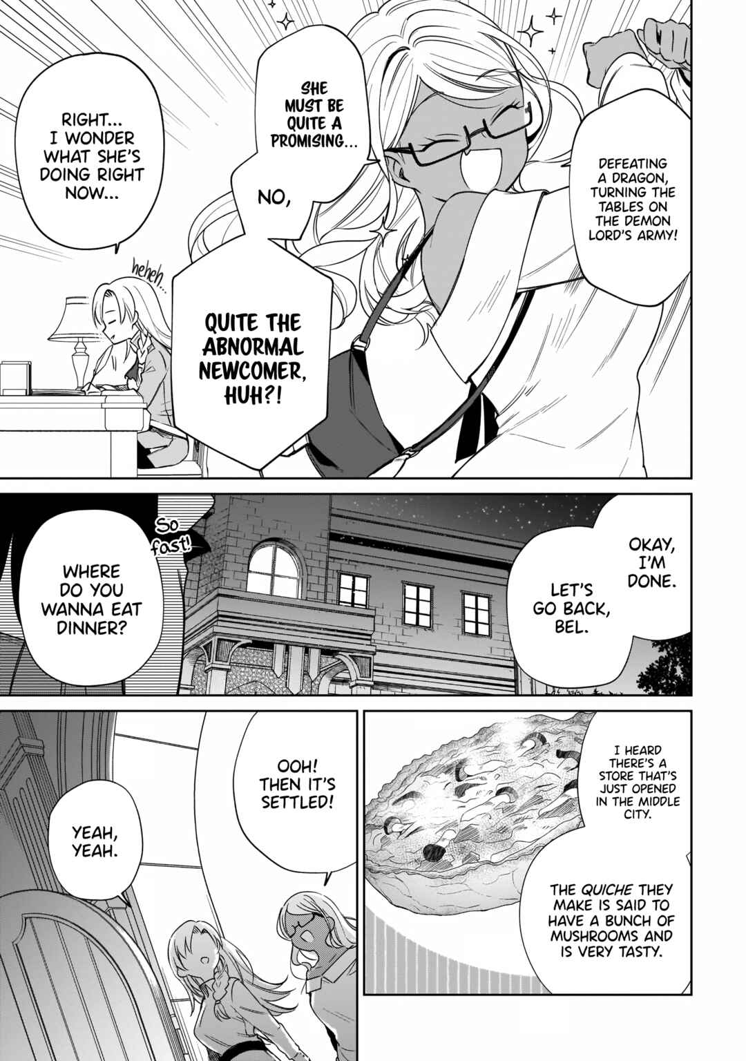 Page 36 Chapter 11 Seijo-sama? Iie, Toorisugari no Mamonotsukai Desu!: Zettai Muteki no Seijo wa Mofumofu to Tabi wo Suru