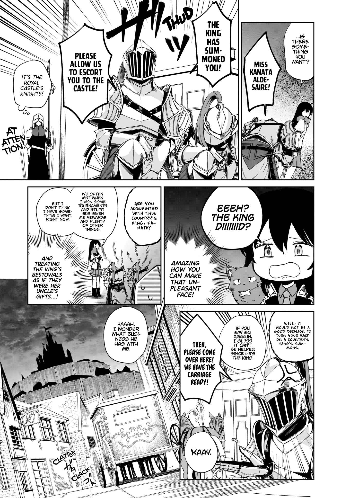 Page 28 Chapter 7 Seijo-sama? Iie, Toorisugari no Mamonotsukai Desu!: Zettai Muteki no Seijo wa Mofumofu to Tabi wo Suru