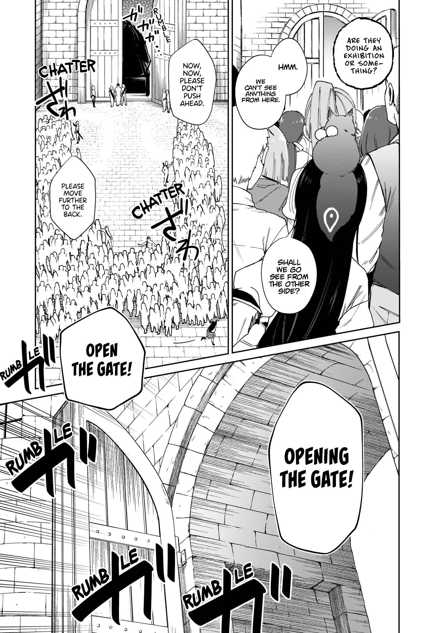 Page 3 Chapter 7 Seijo-sama? Iie, Toorisugari no Mamonotsukai Desu!: Zettai Muteki no Seijo wa Mofumofu to Tabi wo Suru