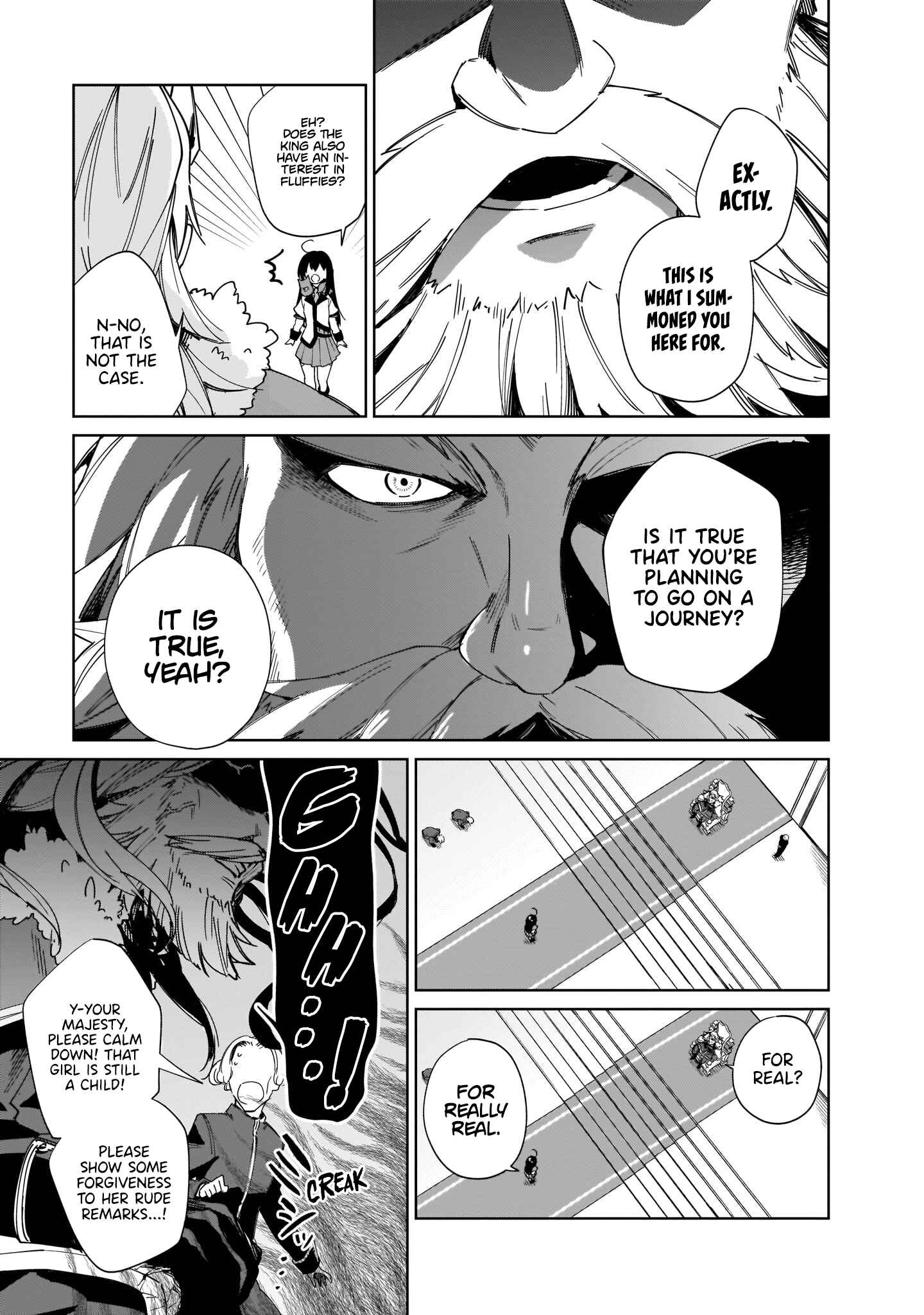 Page 30 Chapter 7 Seijo-sama? Iie, Toorisugari no Mamonotsukai Desu!: Zettai Muteki no Seijo wa Mofumofu to Tabi wo Suru