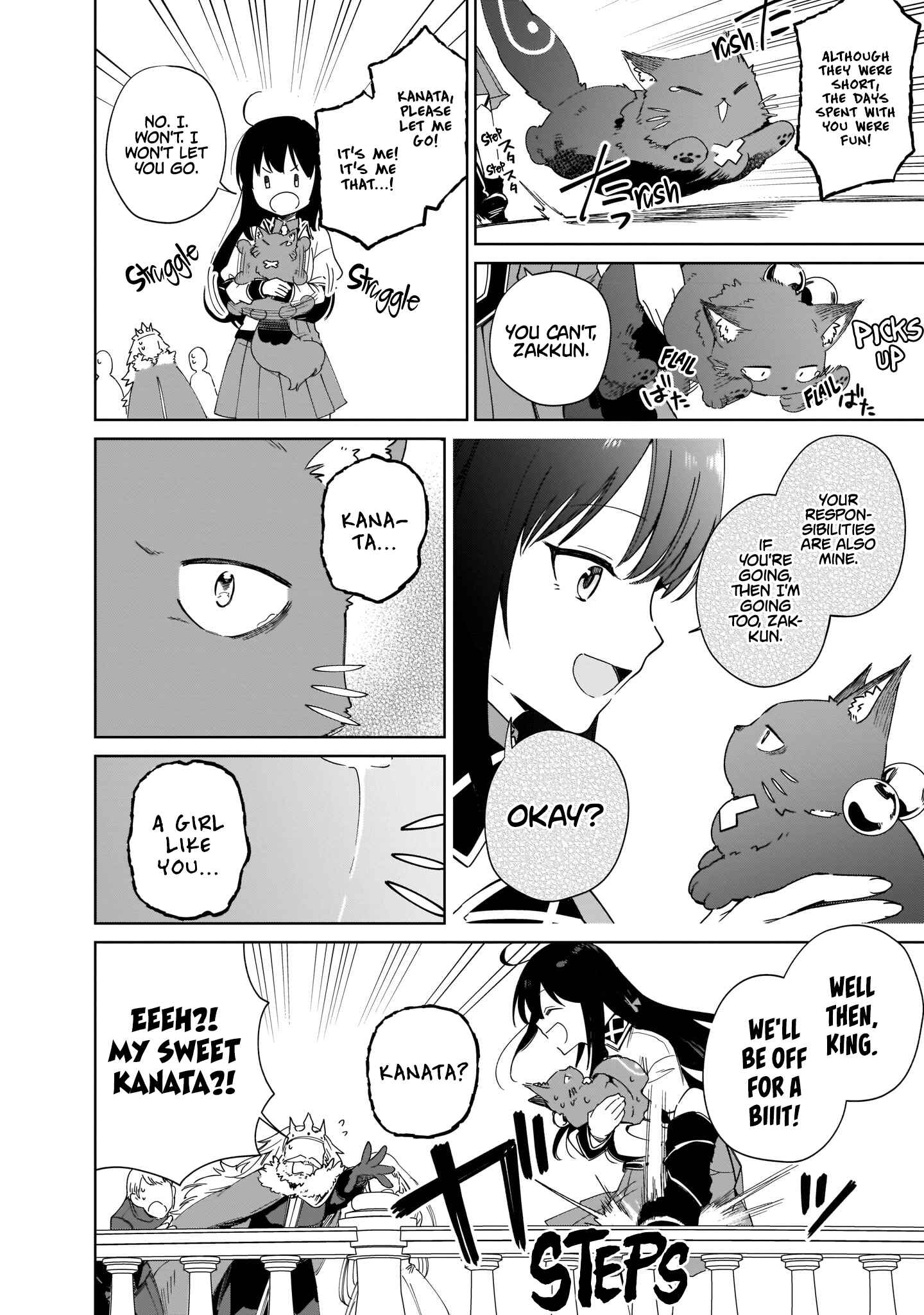 Page 36 Chapter 7 Seijo-sama? Iie, Toorisugari no Mamonotsukai Desu!: Zettai Muteki no Seijo wa Mofumofu to Tabi wo Suru