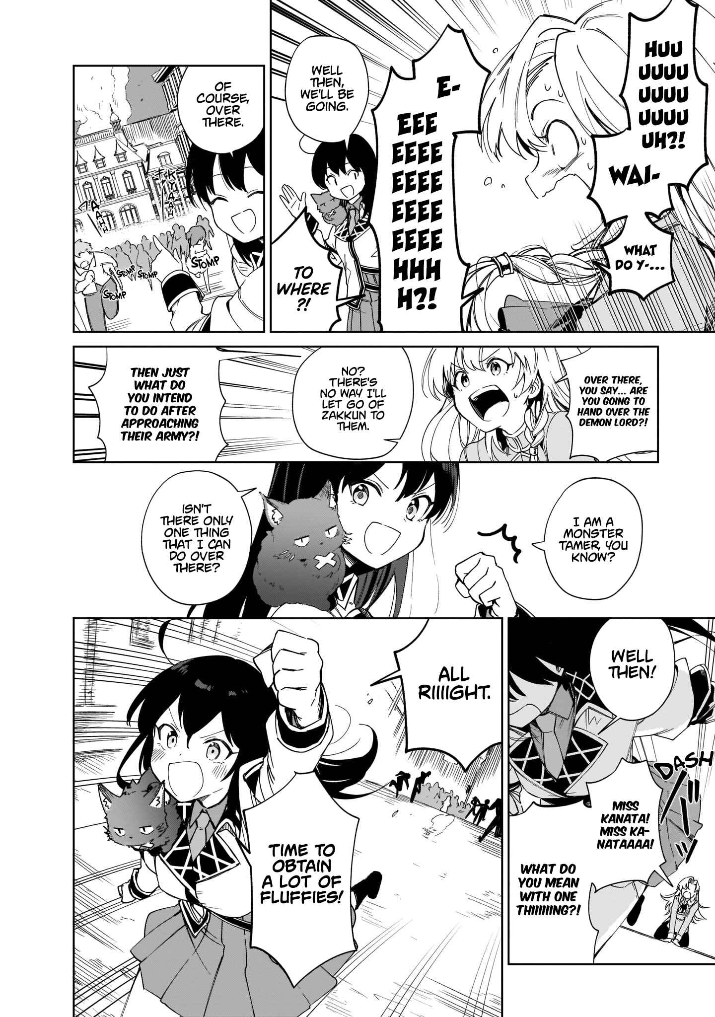 Page 40 Chapter 7 Seijo-sama? Iie, Toorisugari no Mamonotsukai Desu!: Zettai Muteki no Seijo wa Mofumofu to Tabi wo Suru