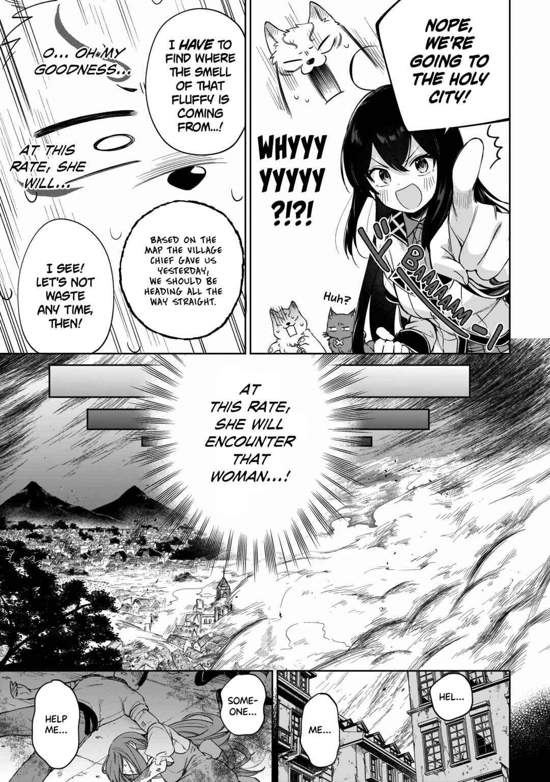 Page 5 Chapter 15 Seijo-sama? Iie, Toorisugari no Mamonotsukai Desu!: Zettai Muteki no Seijo wa Mofumofu to Tabi wo Suru