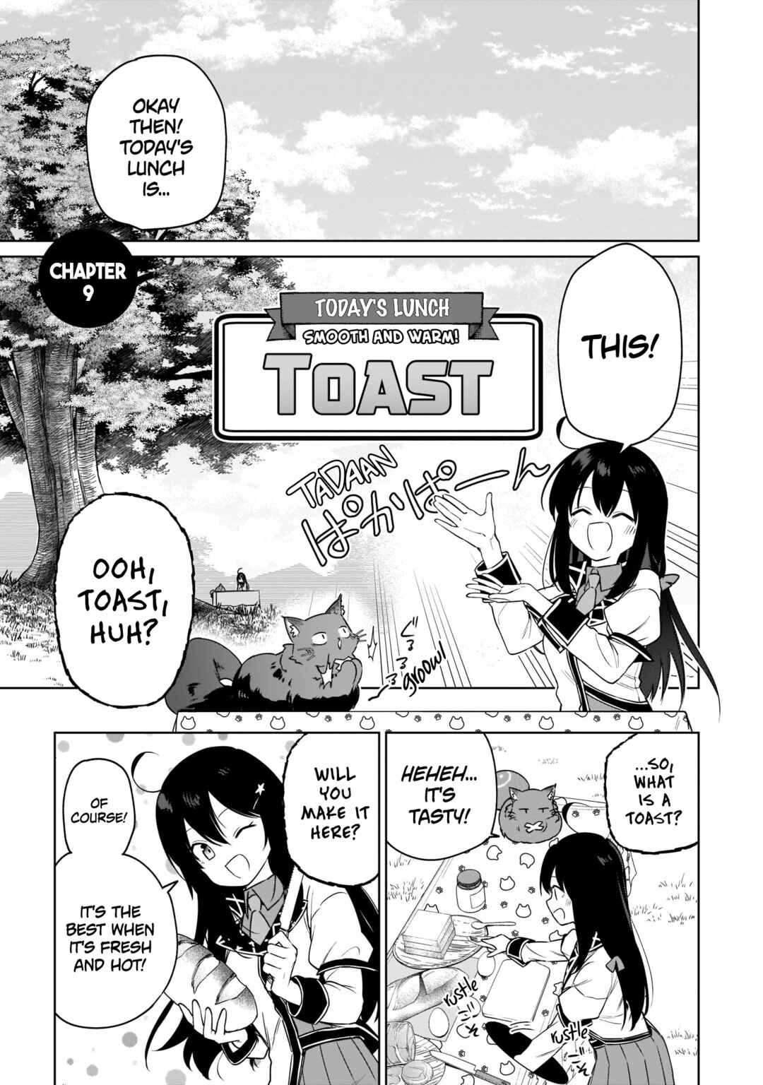 Page 1 Chapter 9 Seijo-sama? Iie, Toorisugari no Mamonotsukai Desu!: Zettai Muteki no Seijo wa Mofumofu to Tabi wo Suru