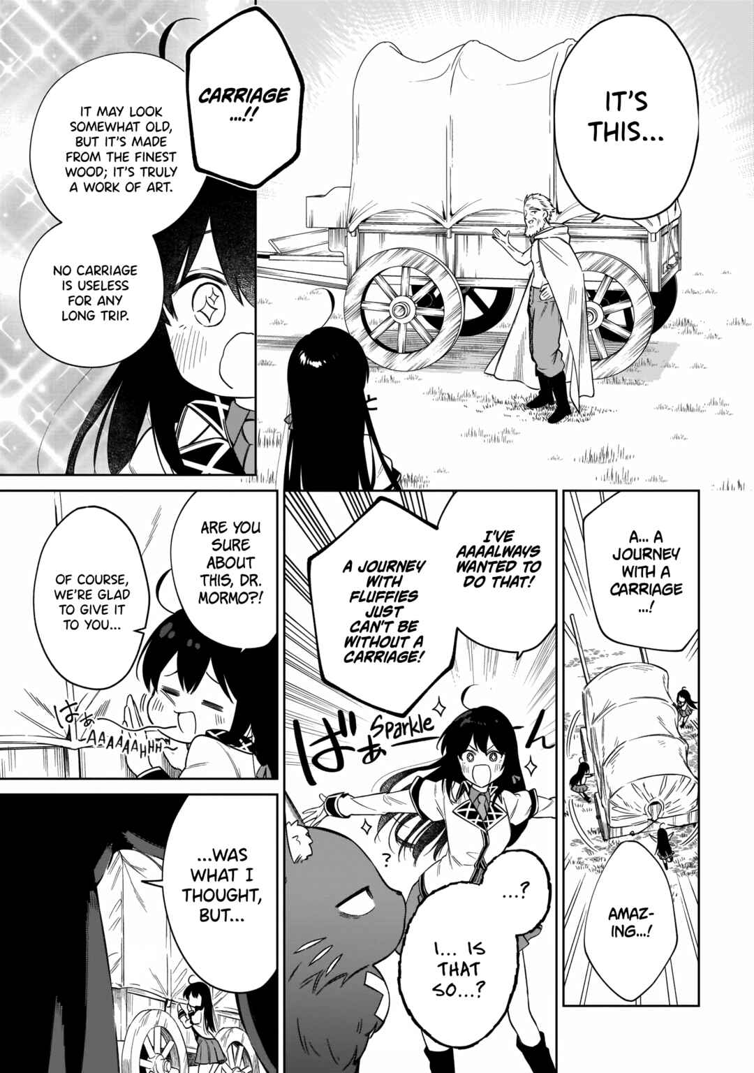 Page 21 Chapter 14 Seijo-sama? Iie, Toorisugari no Mamonotsukai Desu!: Zettai Muteki no Seijo wa Mofumofu to Tabi wo Suru