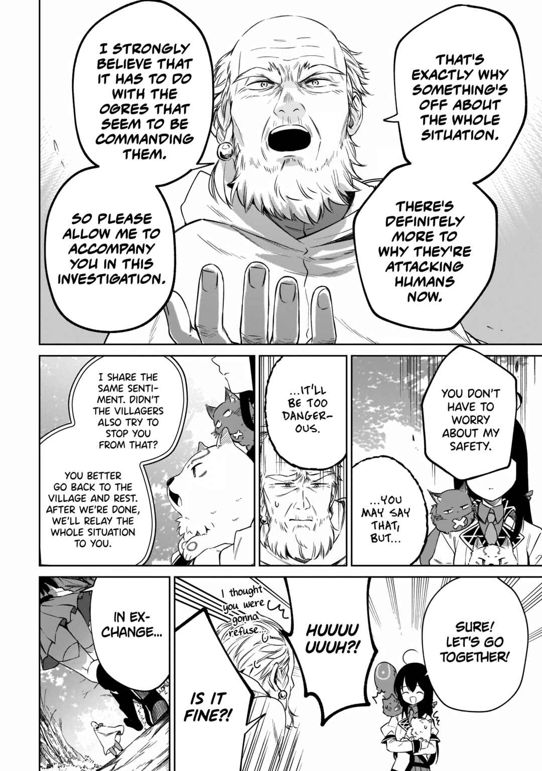 Page 24 Chapter 12 Seijo-sama? Iie, Toorisugari no Mamonotsukai Desu!: Zettai Muteki no Seijo wa Mofumofu to Tabi wo Suru