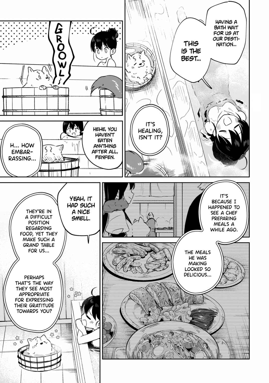 Page 5 Chapter 12 Seijo-sama? Iie, Toorisugari no Mamonotsukai Desu!: Zettai Muteki no Seijo wa Mofumofu to Tabi wo Suru