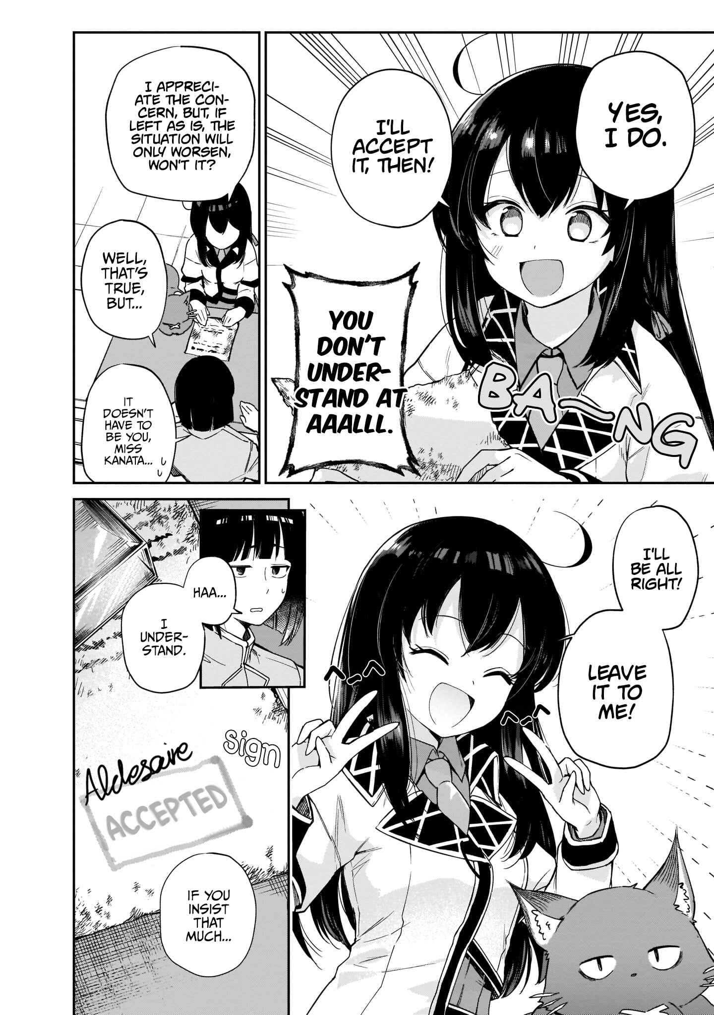 Page 12 Chapter 4 Seijo-sama? Iie, Toorisugari no Mamonotsukai Desu!: Zettai Muteki no Seijo wa Mofumofu to Tabi wo Suru