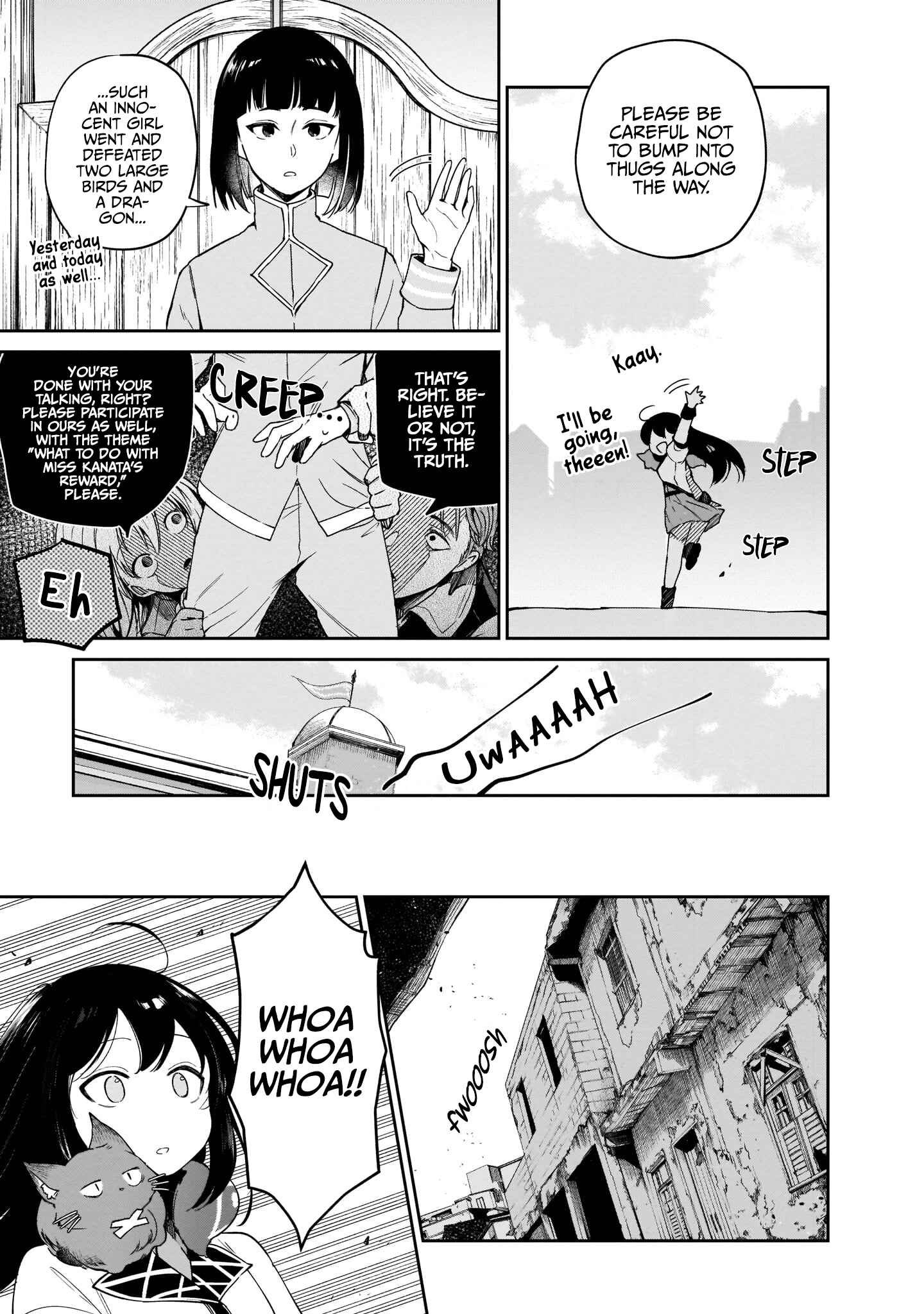 Page 13 Chapter 4 Seijo-sama? Iie, Toorisugari no Mamonotsukai Desu!: Zettai Muteki no Seijo wa Mofumofu to Tabi wo Suru