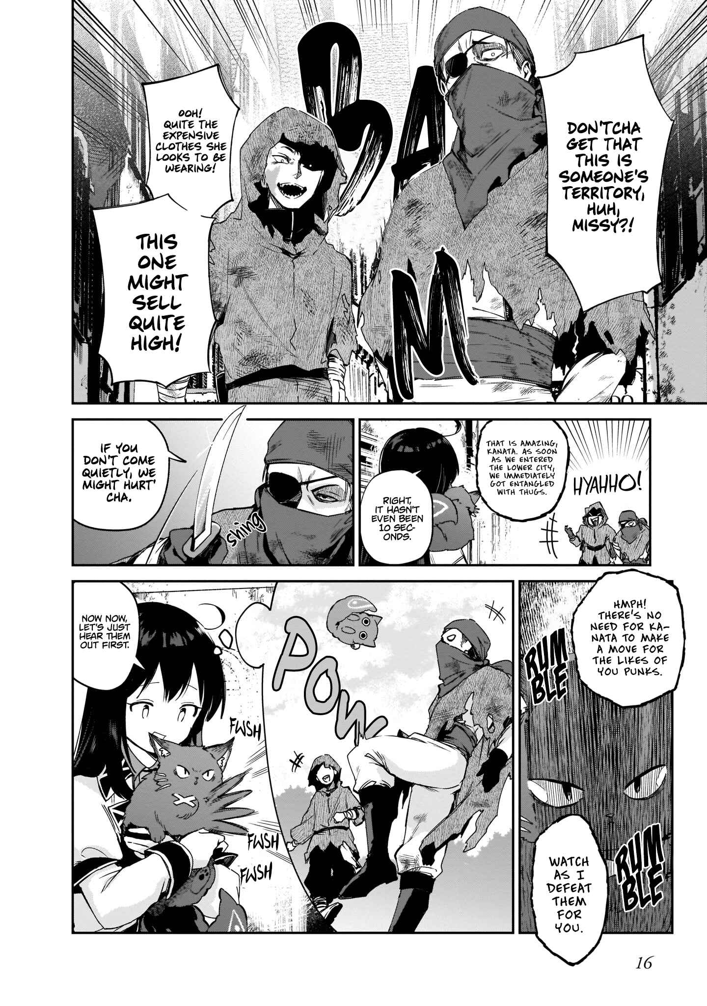 Page 14 Chapter 4 Seijo-sama? Iie, Toorisugari no Mamonotsukai Desu!: Zettai Muteki no Seijo wa Mofumofu to Tabi wo Suru