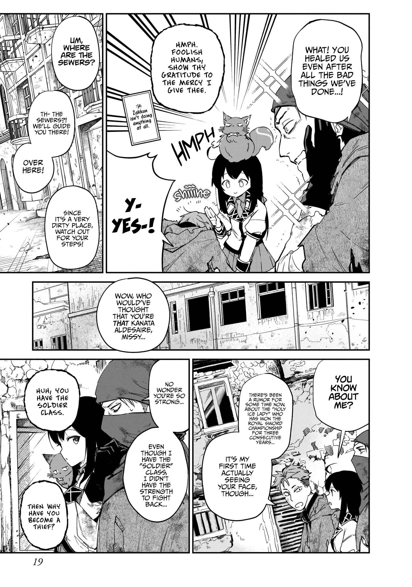 Page 17 Chapter 4 Seijo-sama? Iie, Toorisugari no Mamonotsukai Desu!: Zettai Muteki no Seijo wa Mofumofu to Tabi wo Suru