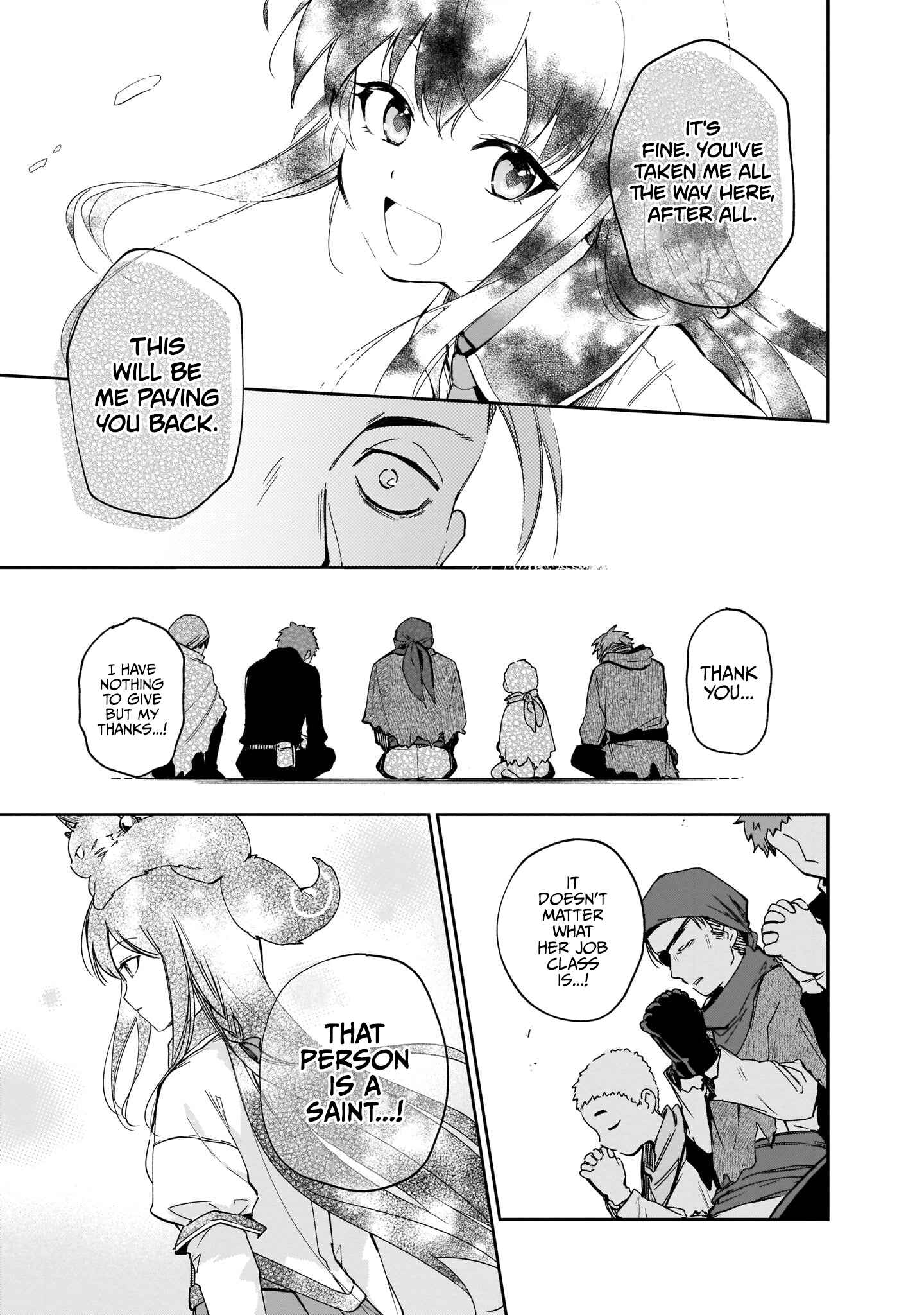 Page 23 Chapter 4 Seijo-sama? Iie, Toorisugari no Mamonotsukai Desu!: Zettai Muteki no Seijo wa Mofumofu to Tabi wo Suru