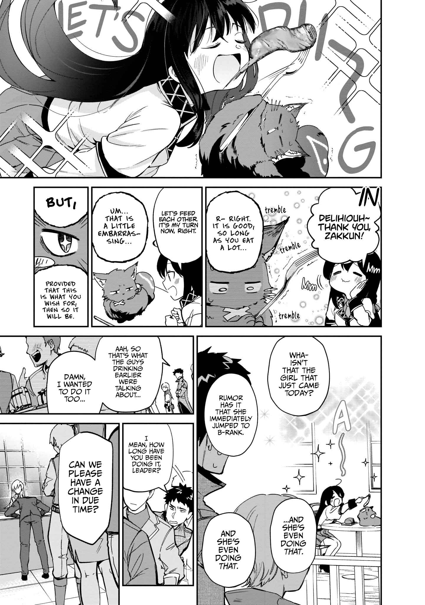 Page 45 Chapter 4 Seijo-sama? Iie, Toorisugari no Mamonotsukai Desu!: Zettai Muteki no Seijo wa Mofumofu to Tabi wo Suru