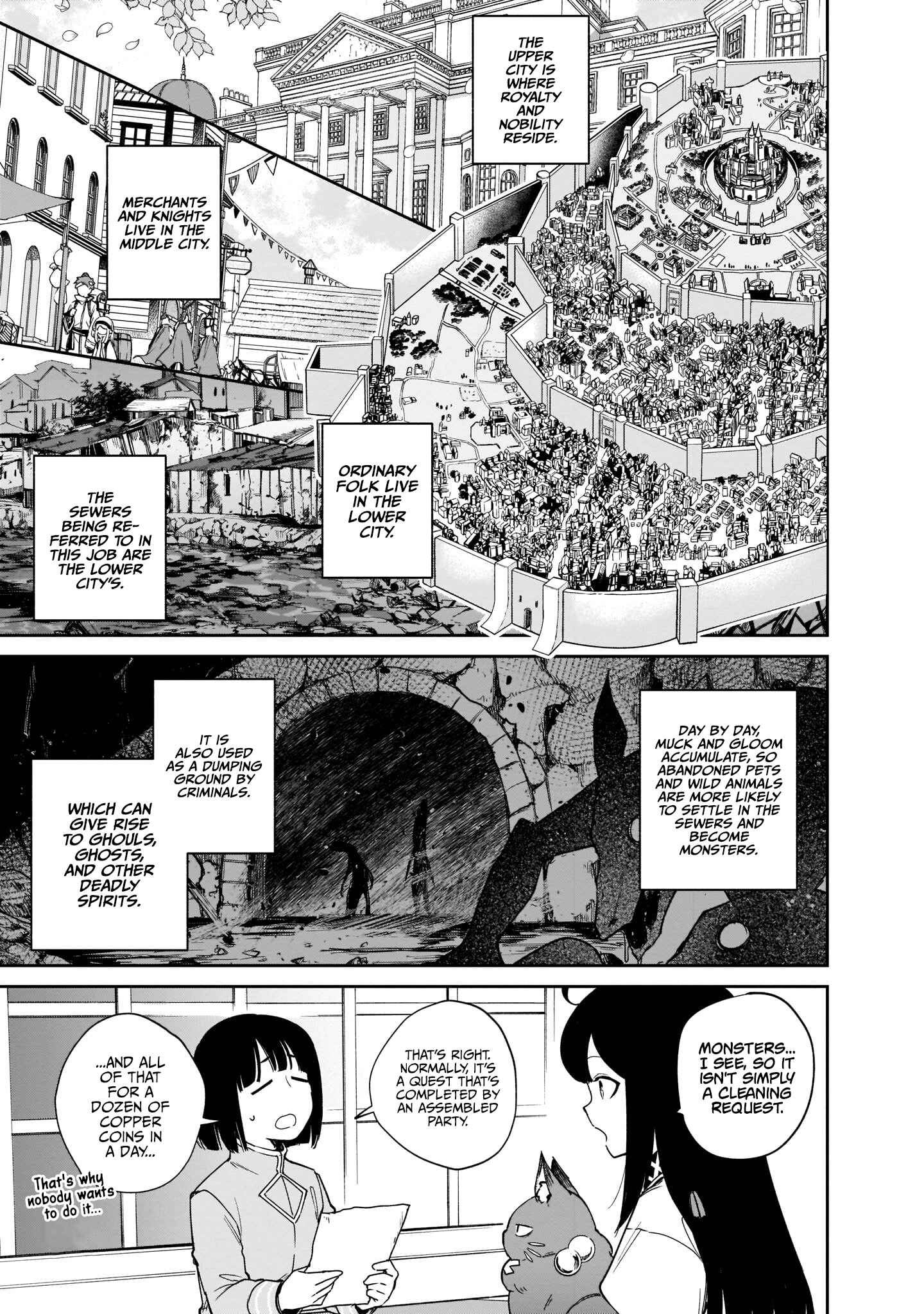 Page 9 Chapter 4 Seijo-sama? Iie, Toorisugari no Mamonotsukai Desu!: Zettai Muteki no Seijo wa Mofumofu to Tabi wo Suru