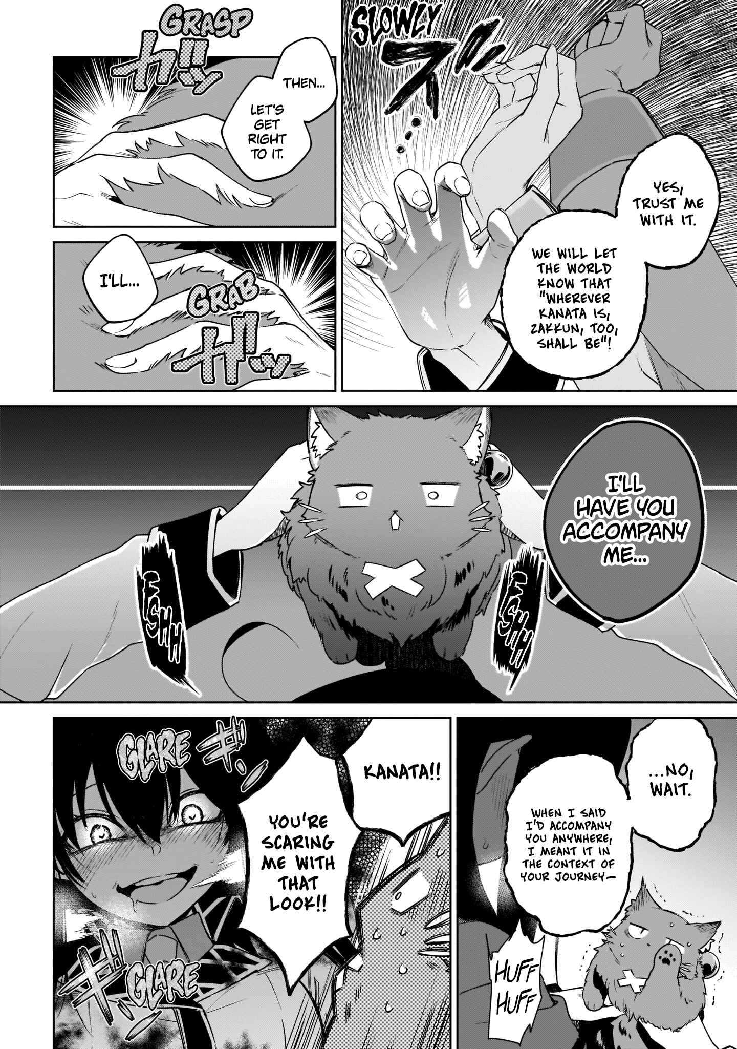 Page 19 Chapter 8 Seijo-sama? Iie, Toorisugari no Mamonotsukai Desu!: Zettai Muteki no Seijo wa Mofumofu to Tabi wo Suru
