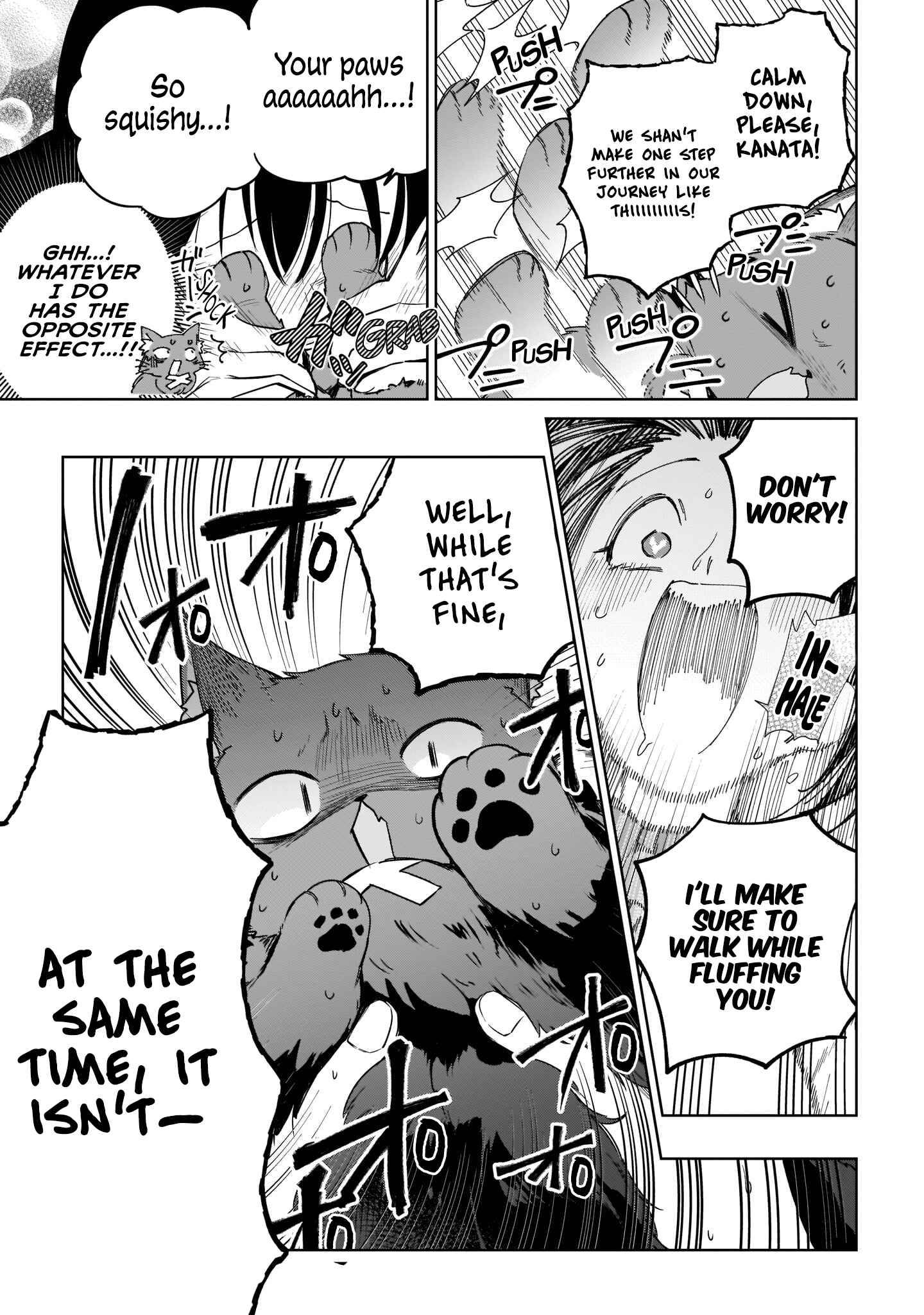 Page 20 Chapter 8 Seijo-sama? Iie, Toorisugari no Mamonotsukai Desu!: Zettai Muteki no Seijo wa Mofumofu to Tabi wo Suru