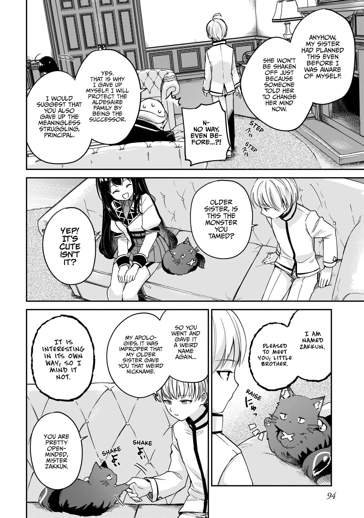 Page 36 Chapter 2 Seijo-sama? Iie, Toorisugari no Mamonotsukai Desu!: Zettai Muteki no Seijo wa Mofumofu to Tabi wo Suru