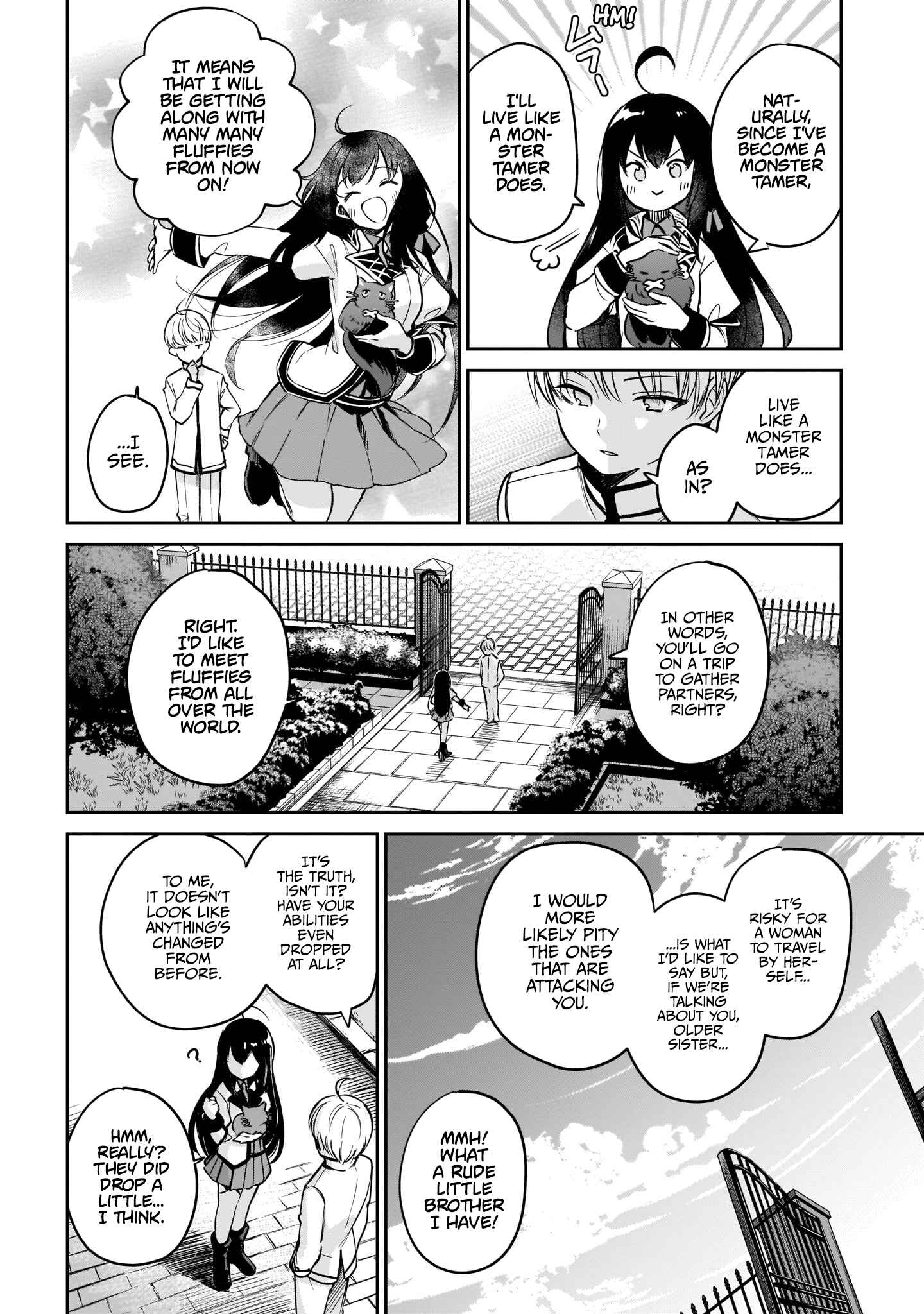 Page 44 Chapter 2 Seijo-sama? Iie, Toorisugari no Mamonotsukai Desu!: Zettai Muteki no Seijo wa Mofumofu to Tabi wo Suru
