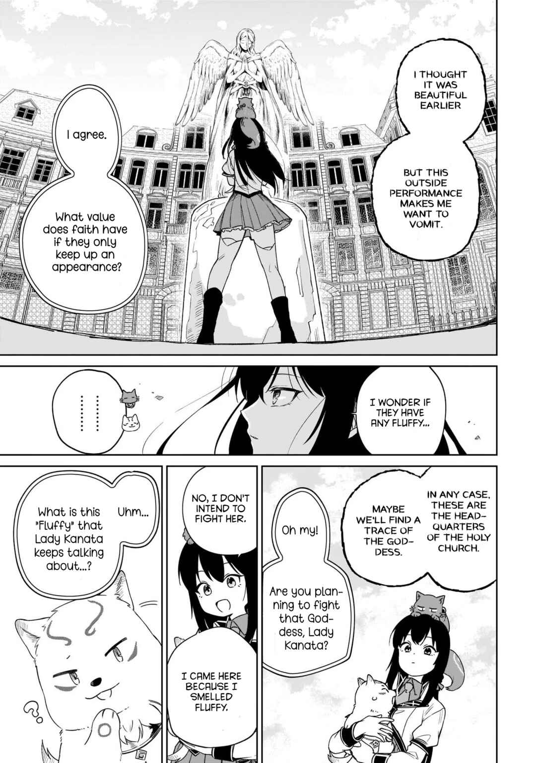 Page 15 Chapter 16 Seijo-sama? Iie, Toorisugari no Mamonotsukai Desu!: Zettai Muteki no Seijo wa Mofumofu to Tabi wo Suru