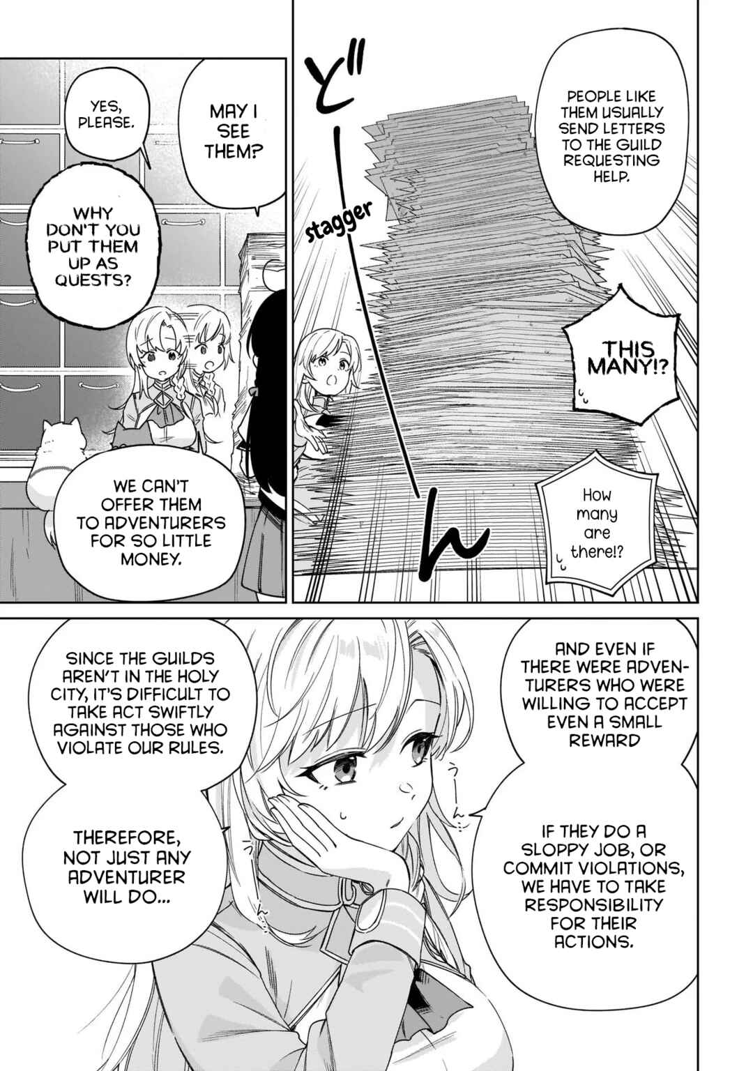 Page 27 Chapter 16 Seijo-sama? Iie, Toorisugari no Mamonotsukai Desu!: Zettai Muteki no Seijo wa Mofumofu to Tabi wo Suru