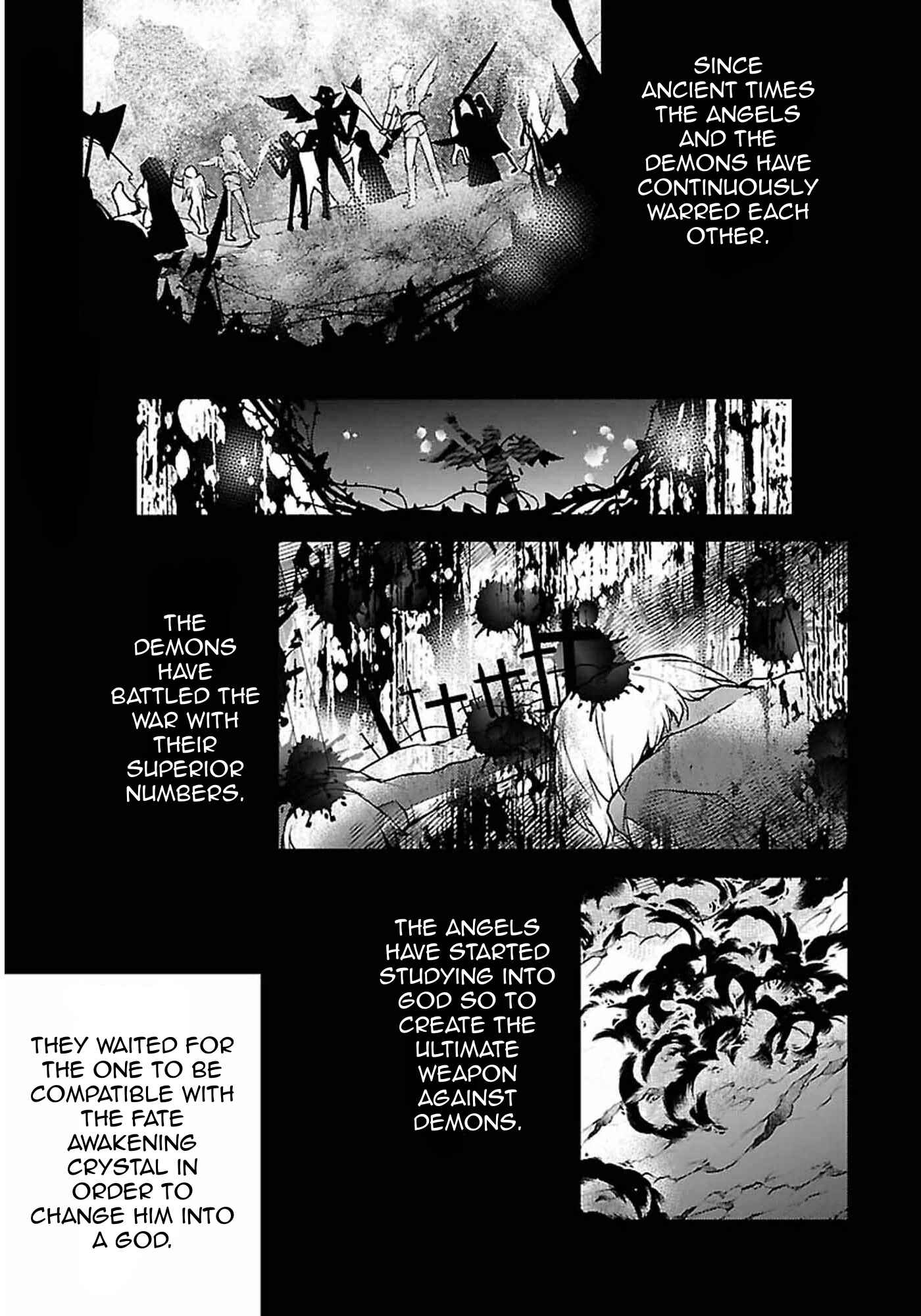 Page 2 Chapter 1 Kami-sama to Unmei Kakusei no Cross Thesis