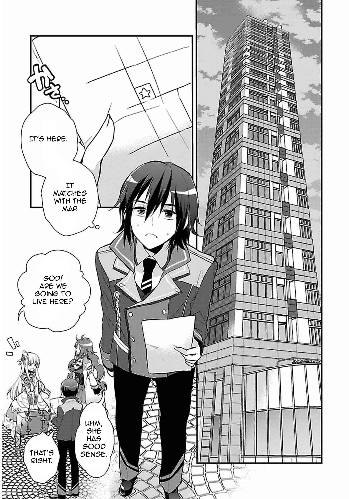 Page 6 Chapter 1 Kami-sama to Unmei Kakusei no Cross Thesis