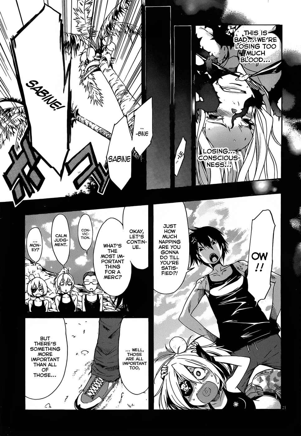 Page 21 Chapter 32 Gun X Clover