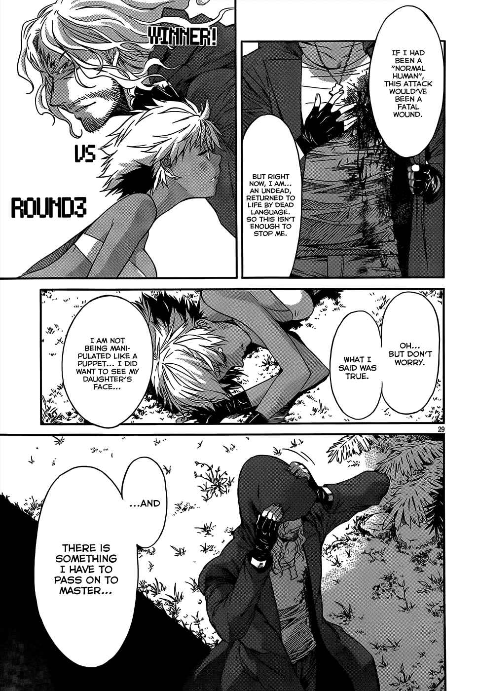 Page 28 Chapter 33 Gun X Clover