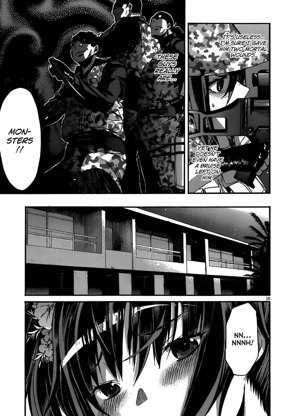 Page 16 Chapter 8 Gun X Clover