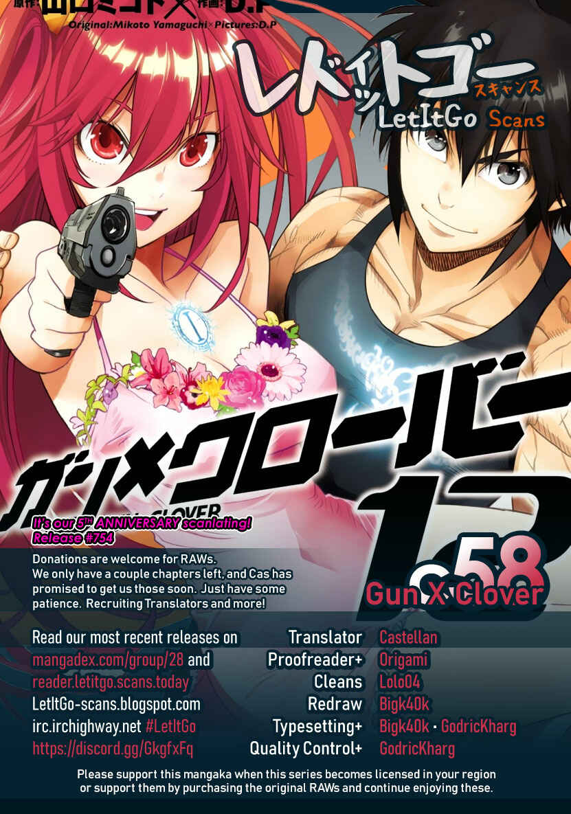 Page 1 Chapter 58 Gun X Clover