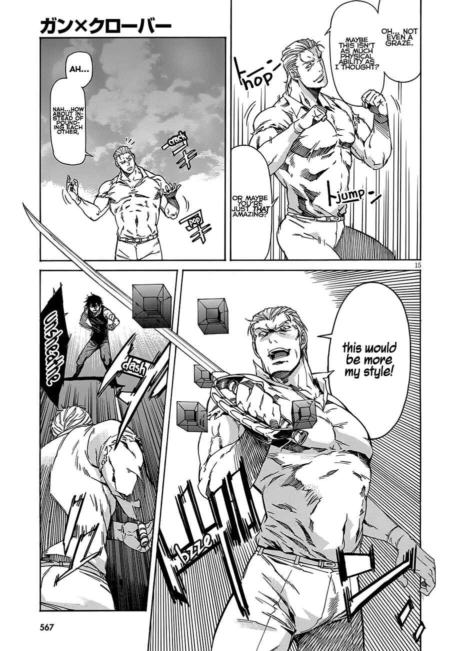Page 18 Chapter 58 Gun X Clover