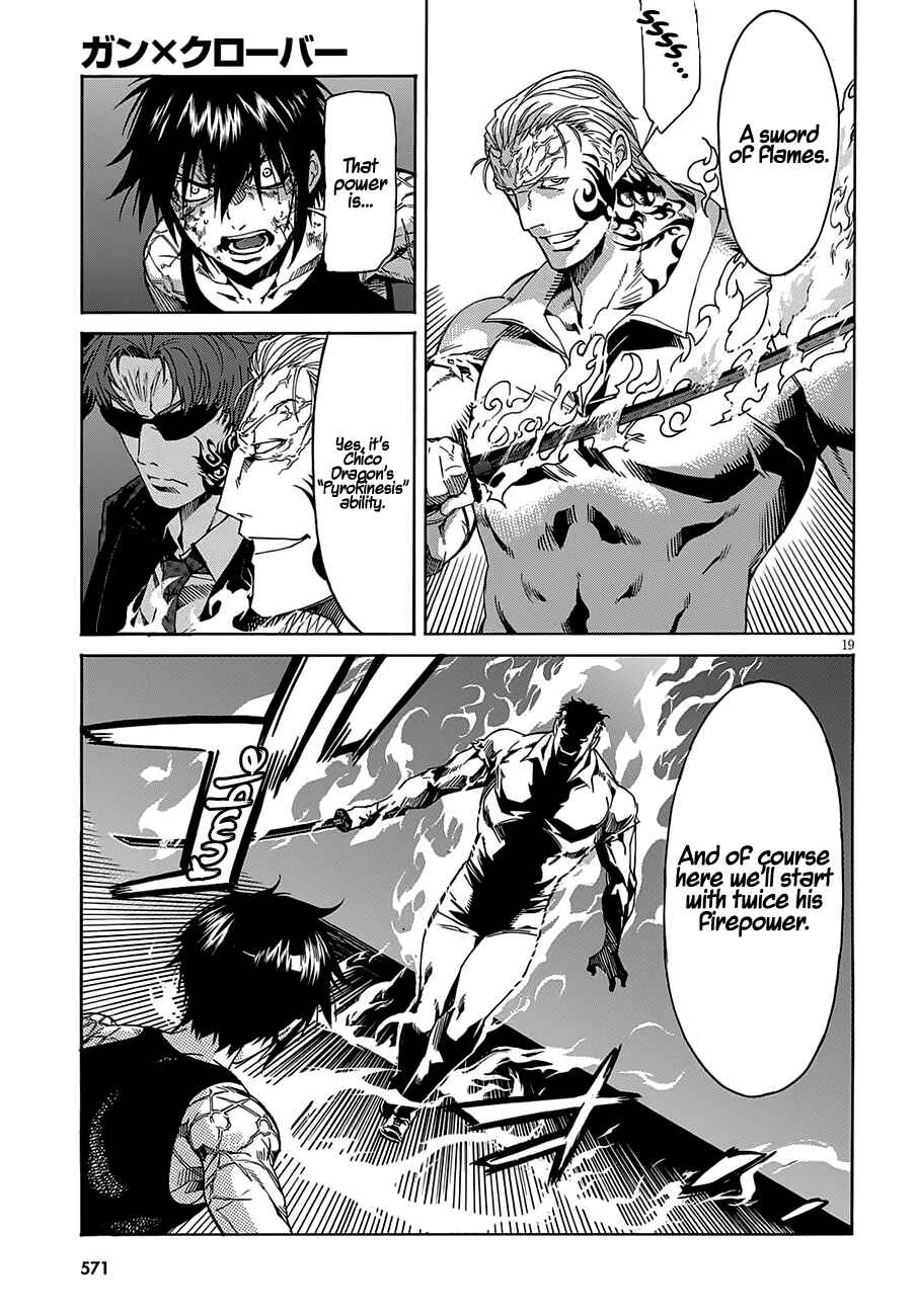 Page 22 Chapter 58 Gun X Clover