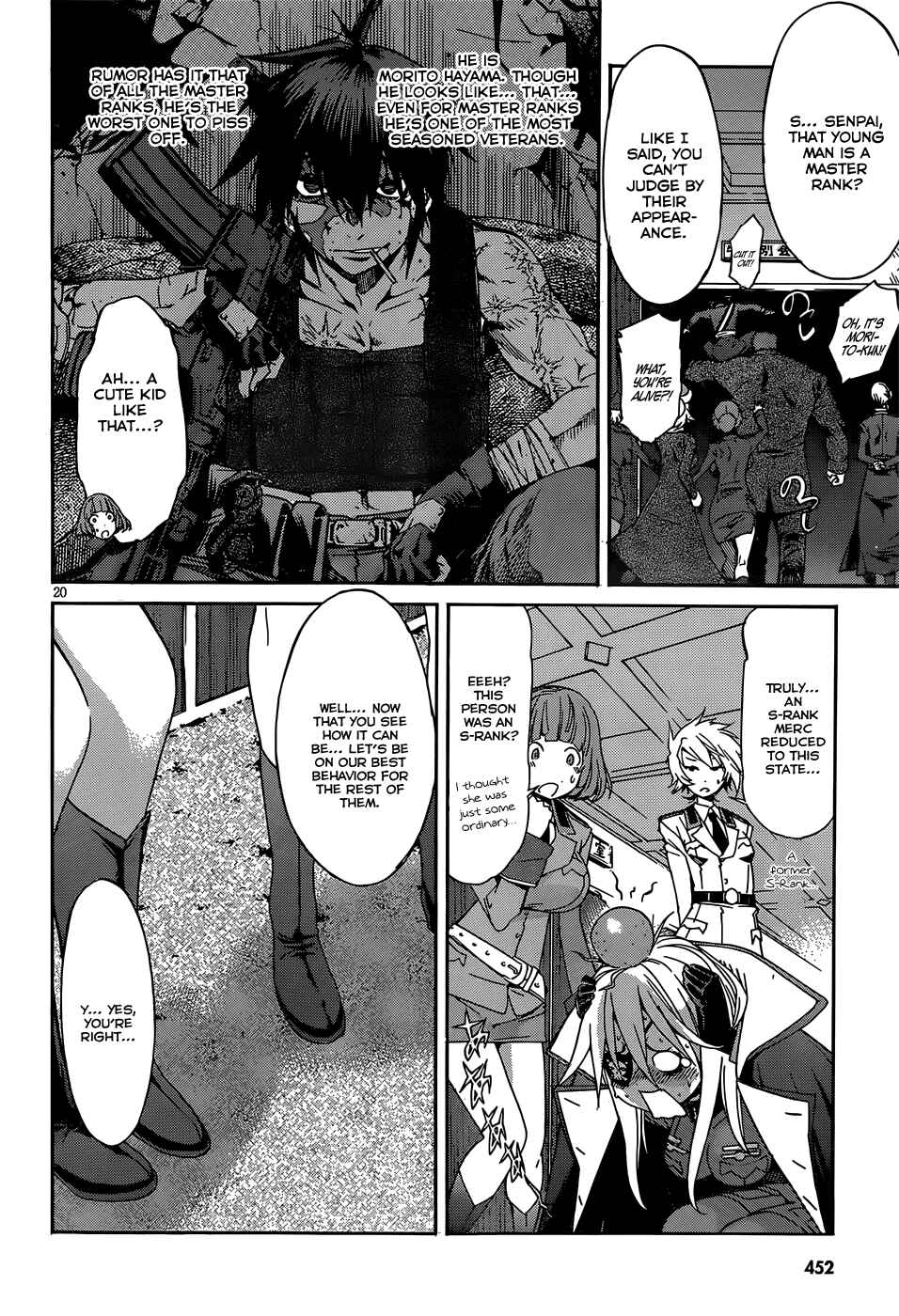Page 21 Chapter 25 Gun X Clover