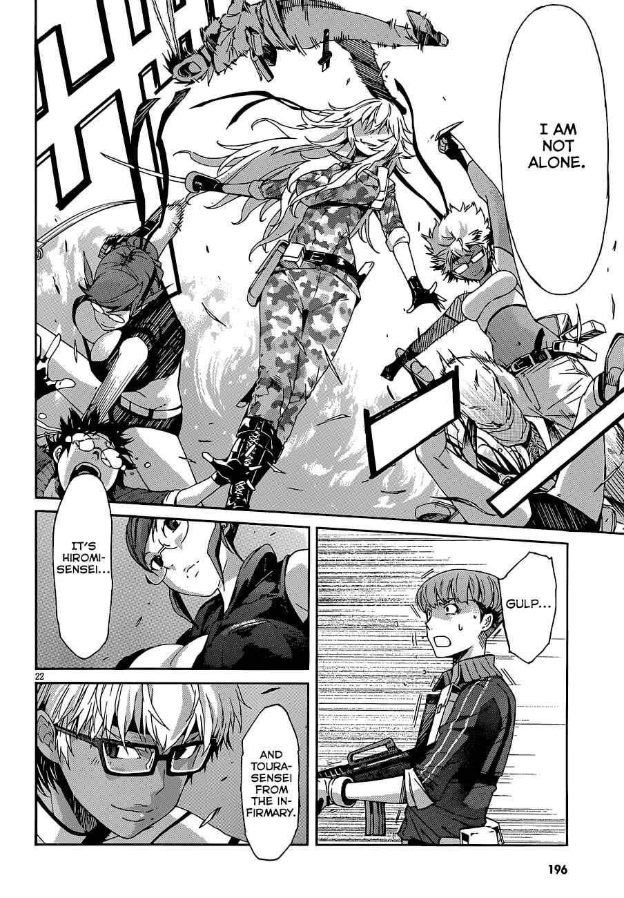Page 22 Chapter 41 Gun X Clover
