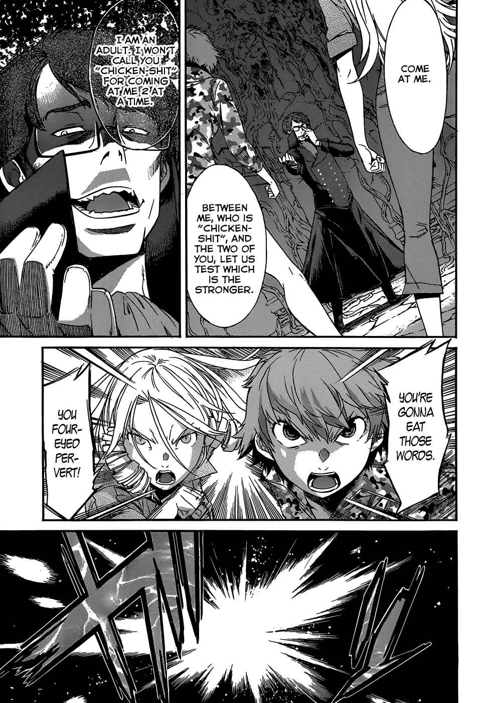 Page 12 Chapter 22 Gun X Clover