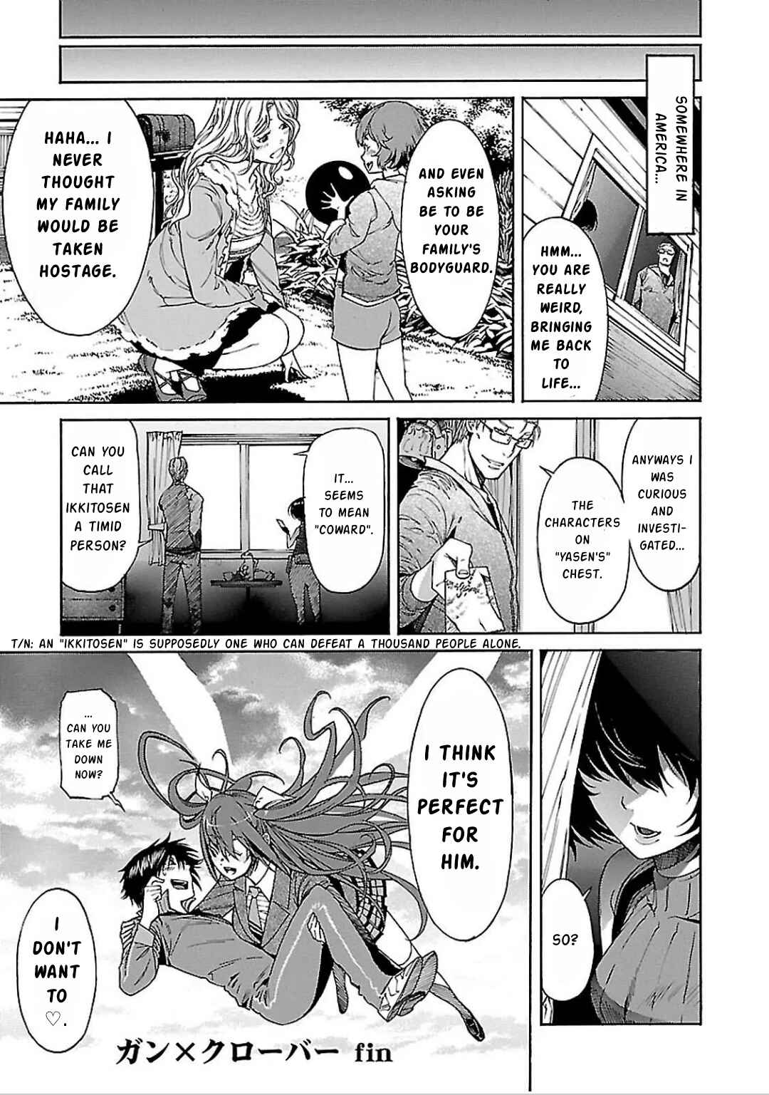 Page 24 Chapter 60 Gun X Clover