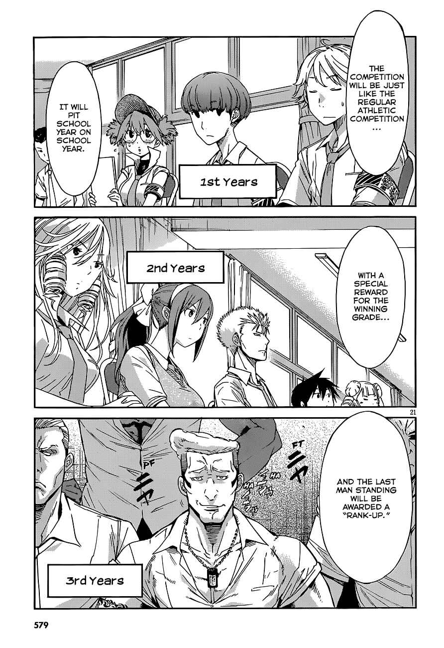 Page 22 Chapter 40 Gun X Clover