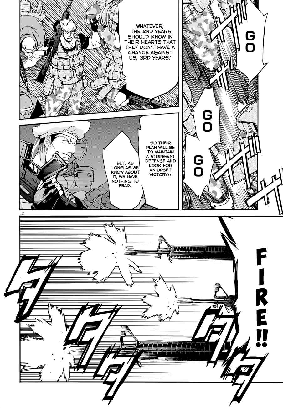 Page 13 Chapter 42 Gun X Clover