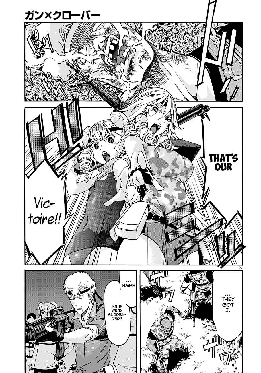 Page 28 Chapter 42 Gun X Clover