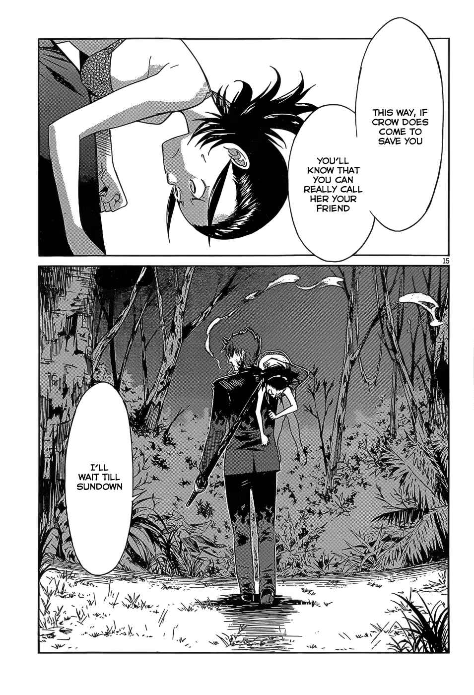 Page 16 Chapter 30 Gun X Clover