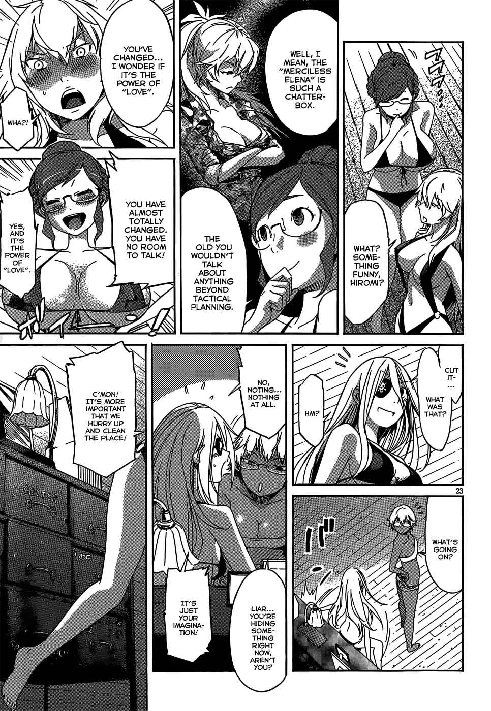 Page 23 Chapter 27 Gun X Clover