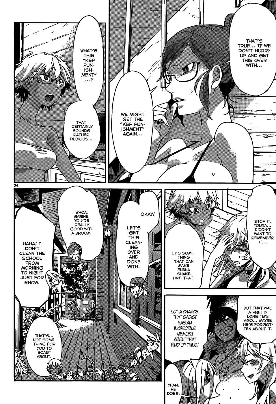 Page 24 Chapter 27 Gun X Clover