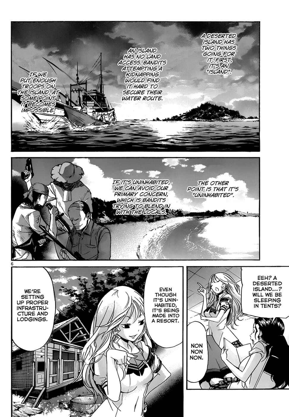 Page 7 Chapter 6 Gun X Clover