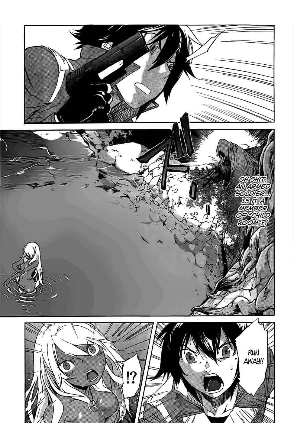 Page 12 Chapter 18 Gun X Clover