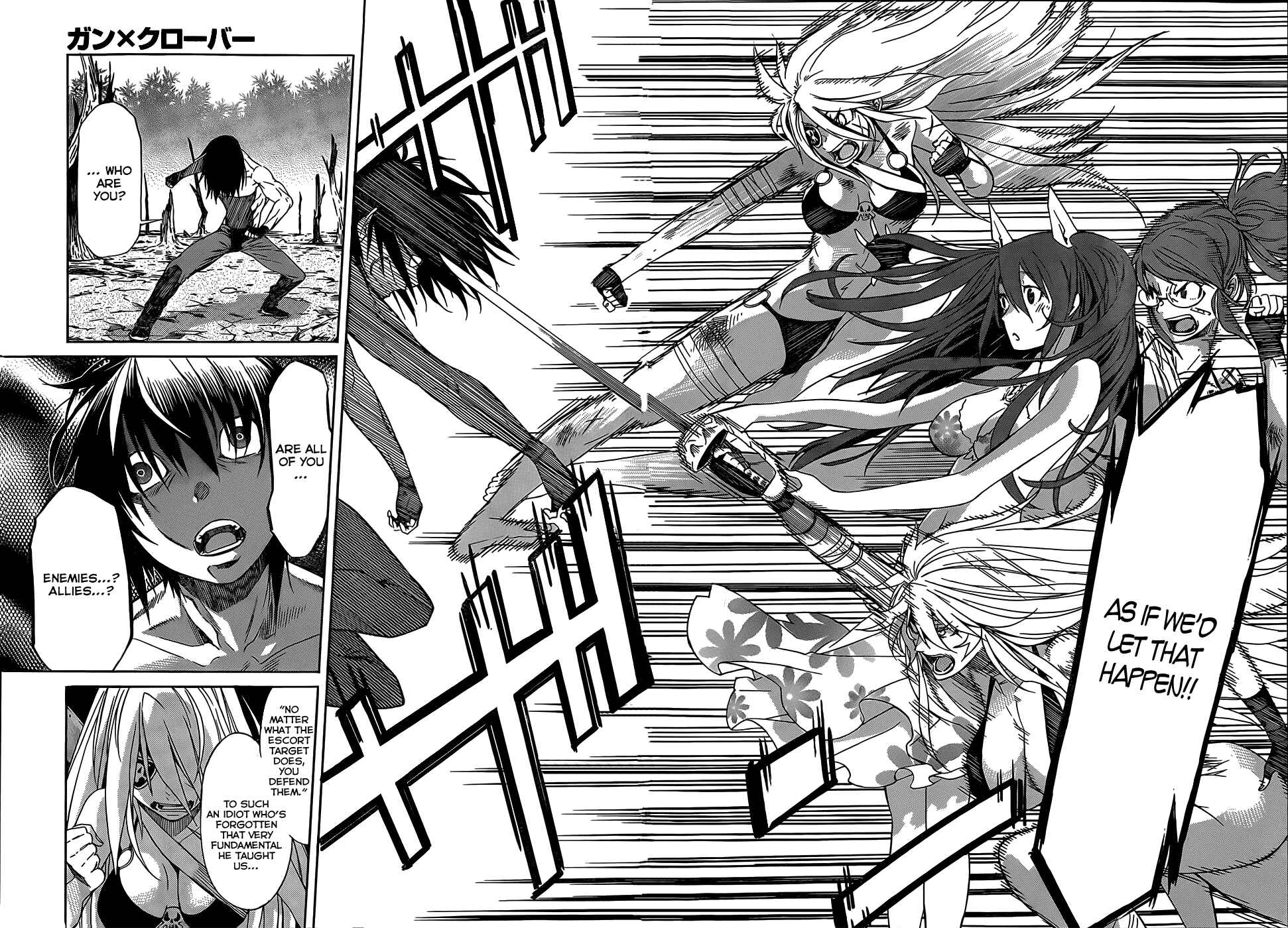 Page 29 Chapter 34 Gun X Clover
