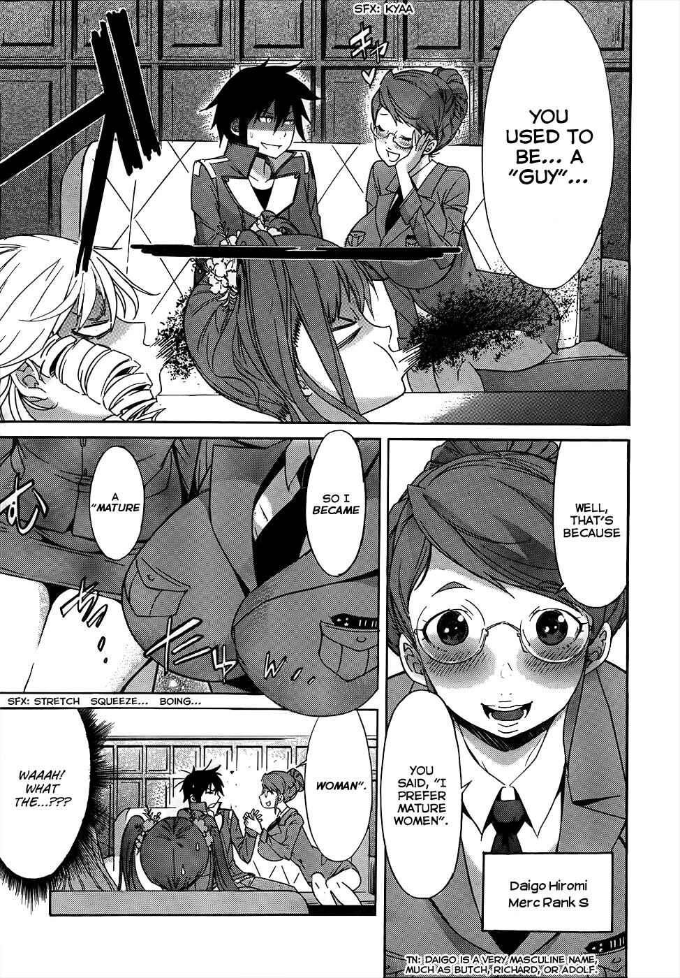 Page 18 Chapter 17 Gun X Clover